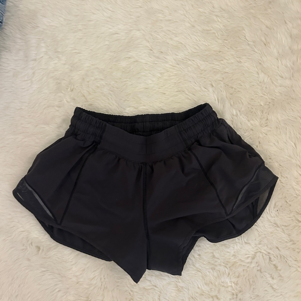 Black lululemon shorts